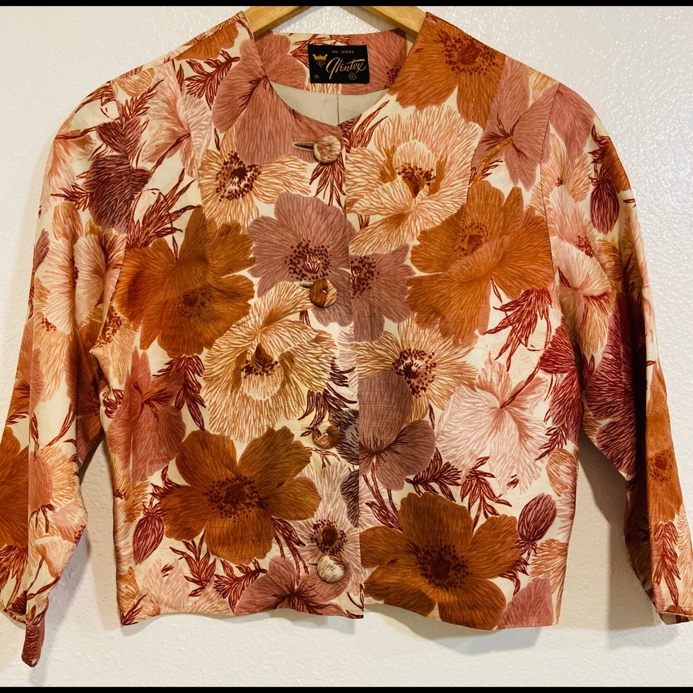 60’s Vintage Glentex crop bolero blazer